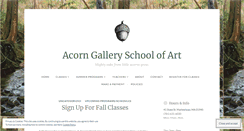 Desktop Screenshot of acornartschool.com