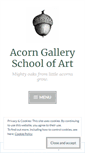 Mobile Screenshot of acornartschool.com